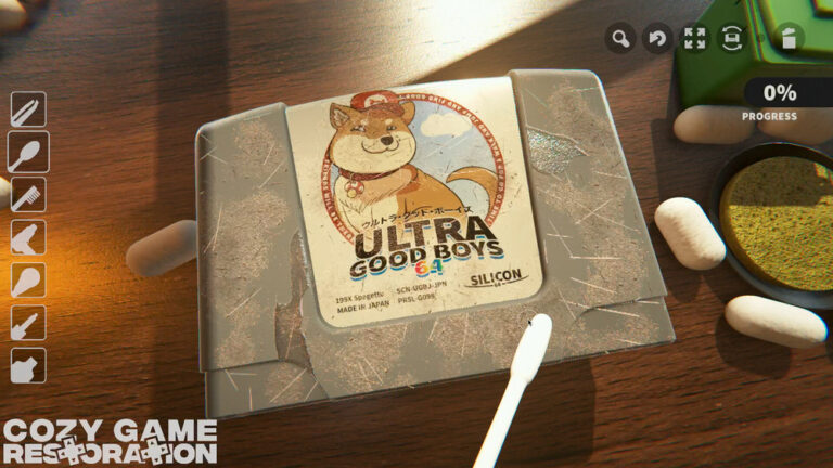 Cozy Game Restoration aposta na nostalgia dos cartuchos antigos